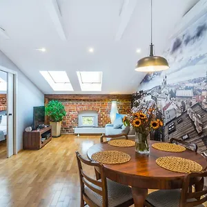Appartement Designer In The Heart Of 4th Floor No Lift, Cracovie